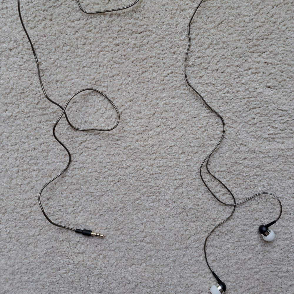 Earbud headphones - like new